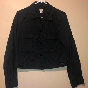 Black Denim short jacket